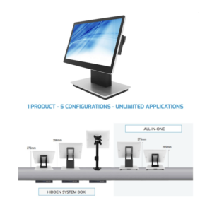 POS Terminal - ELEMENT CA850 J6412 8/128 15.6P STD GRY W10