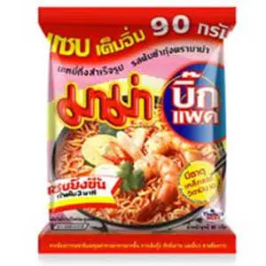 MAMA INST NOODLE TOM YUM SHRIMP 90G X 24’S / BOX