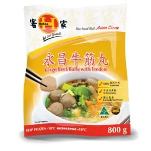 FZ HAKKA LARGE BEEF BALLS WITH TENDONS (BO VIEN GAN) 800G