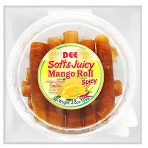 DEE SOFT AND JUICY MANGO ROLL SPICY 250G
